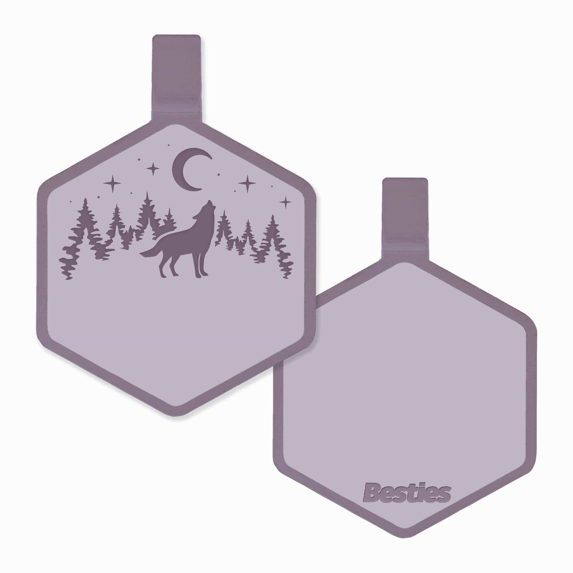 Besties Pets - Wholesale Pet Identification Tag - Cat/Dog - Stay Wild Silicone ID Tag18