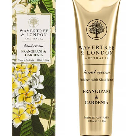 Frangipani & Gardenia Hand Cream for wholesale by Wavertree & London