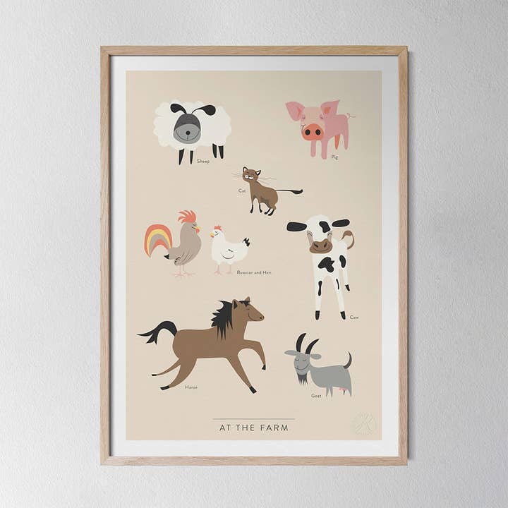 À la ferme pour la vente par Kunskapstavlan