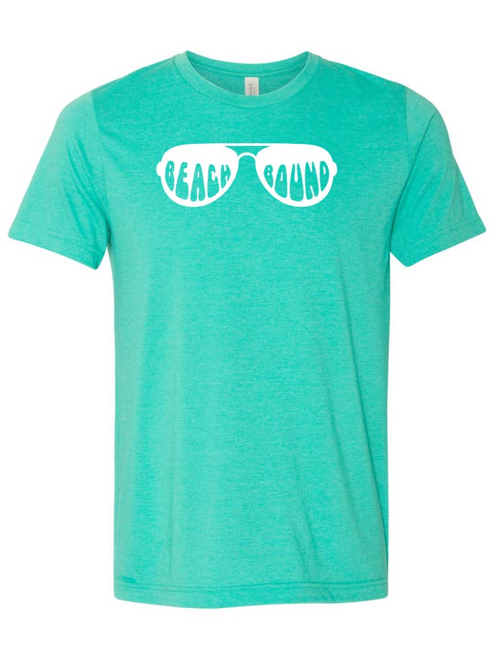 Beach Bound Unisex T-shirt for wholesale by Good Ink