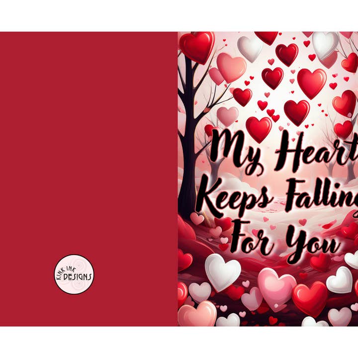 Valentine's Day Cards in 2 sizes - Funny/love/mature content for wholesale by kink Ink Designs