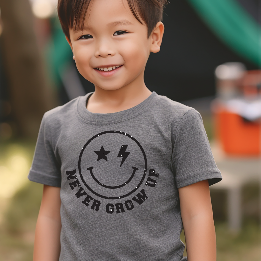 The Countryside Cottage - Wholesale Screen Printed T-Shirt - Kids - Never Grow Up Toddler Tee1