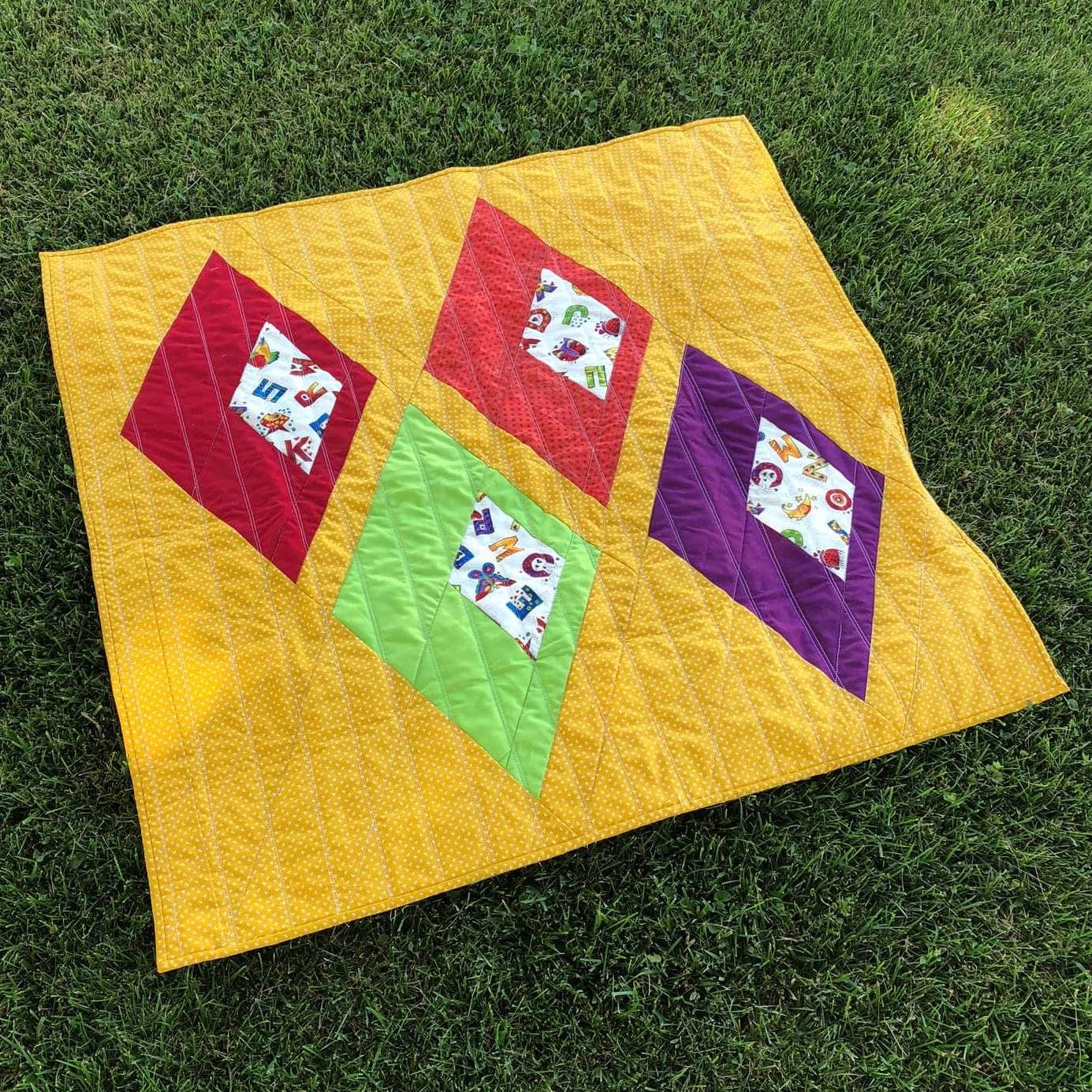 Rachel Rossi Design - Wholesale Craft Sewing Kit - Tiny Dancer | Quilt Pattern | Modern Vintage10