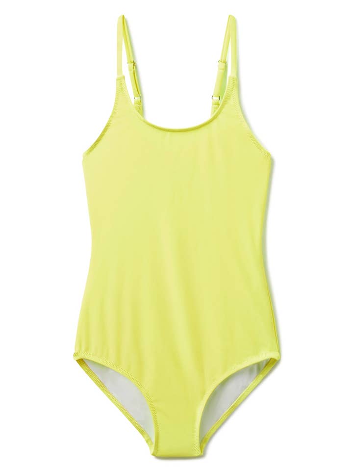 Stella Cove - Wholesale One Piece Swimsuit - Kids - Neon Yellow Swimsuit3