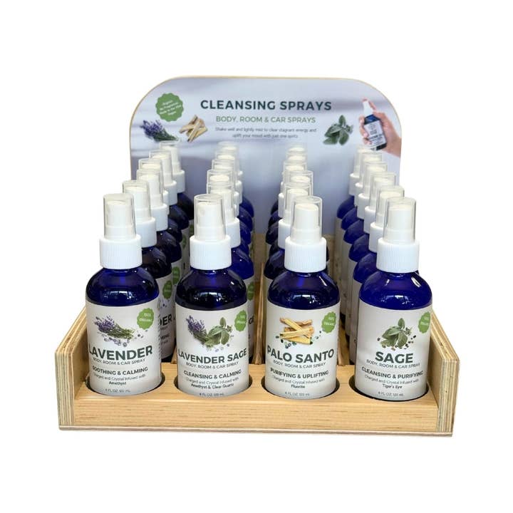 Earths Elements Wholesale - Wholesale Essential Oil - Cleansing Sprays- 24 pc. Set1