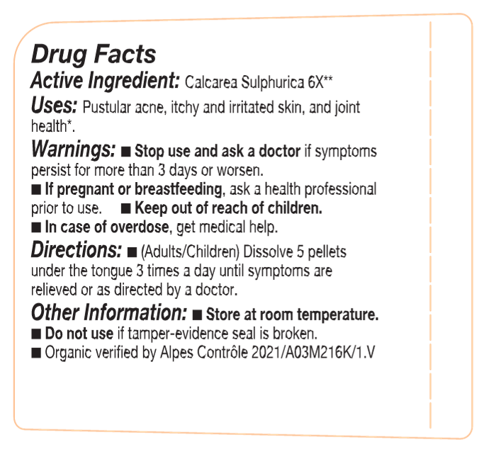 Ollois - Wholesale Oral Supplement/Vitamin - Olloïs Cell Salt #3 Calcarea Sulphurica 6x -Organic & Vegan2