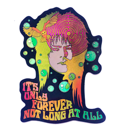 Astral Weekend - Wholesale Sticker - 3 Inch Sticker Labyrinth David Bowie2