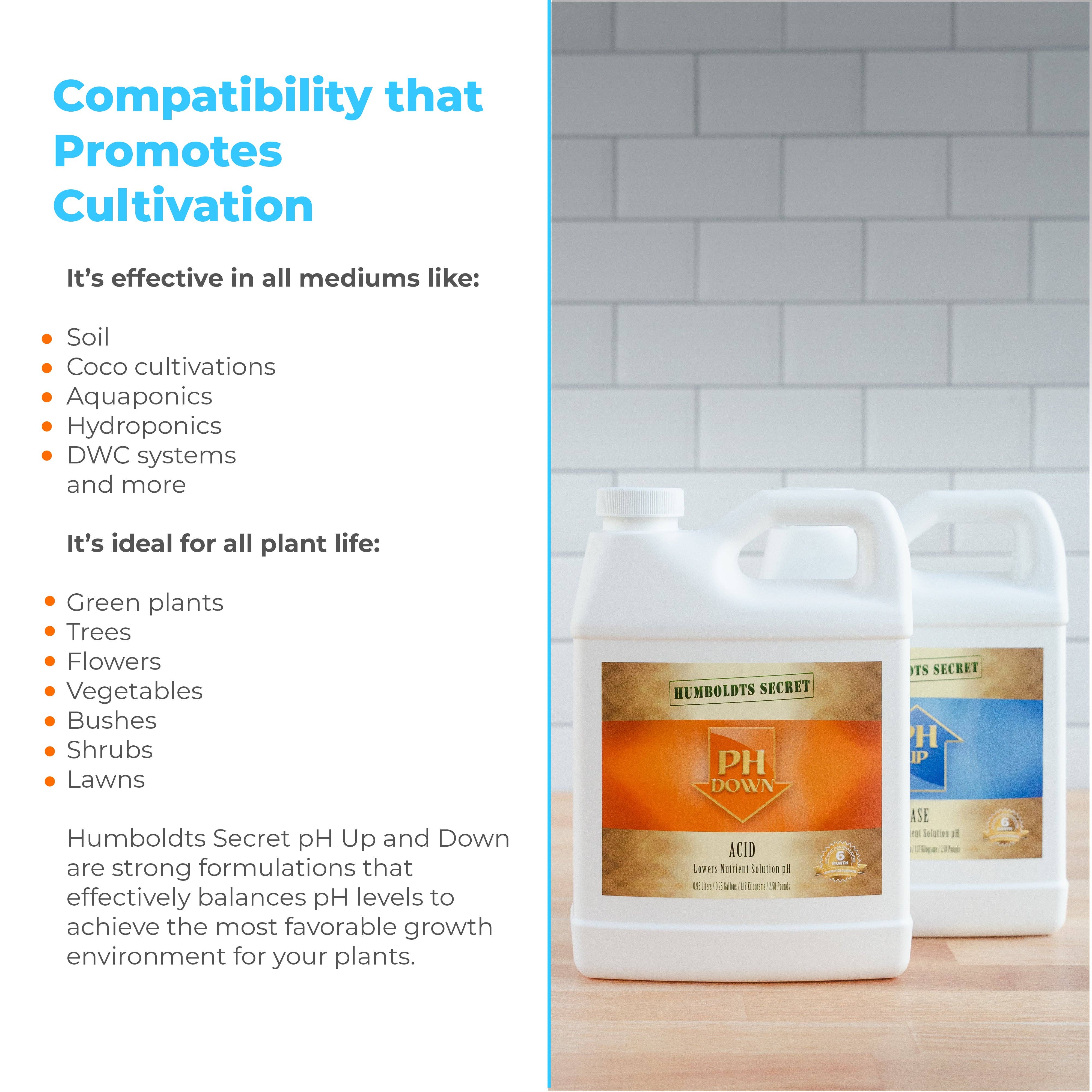 Humboldts Secret Supplies - Wholesale Kunstmest - pH Op & Neer Bundel2