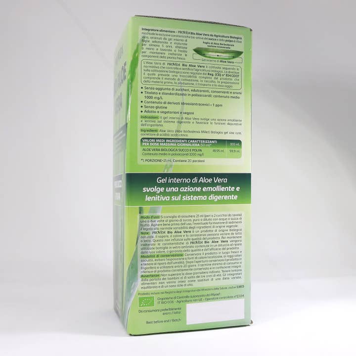 OPTIMA NATURALS - Wholesale Oral Supplement/Vitamin - Provida Bio Aloe Vera Pure Juice and Pulp, 500ml - box2