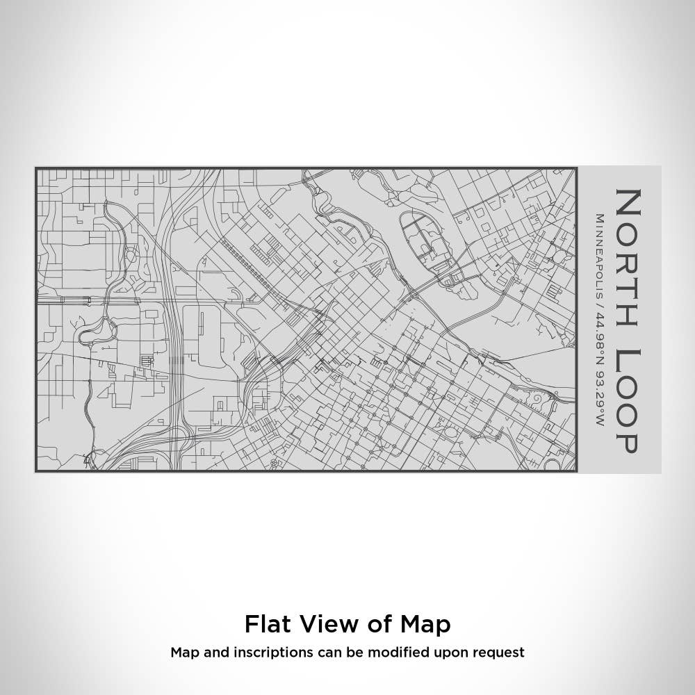 JACE.design - Wholesale Water Bottle - North Loop Minneapolis MN Map Insulated Bottle1
