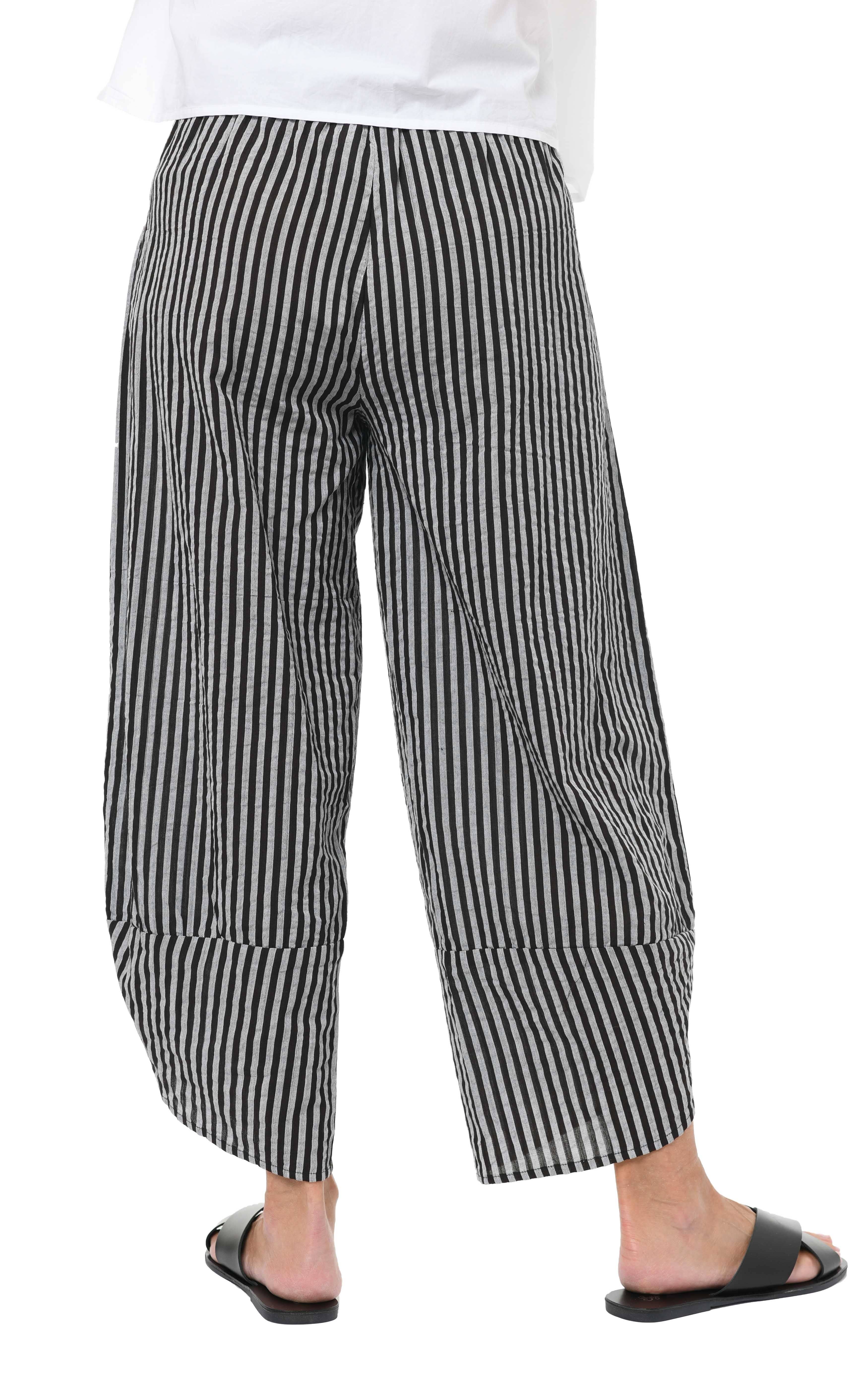 Tulip Clothing - Wholesale Pants - Women's - CV323 Ariana Pant in Harrison Seersucker Stripe1