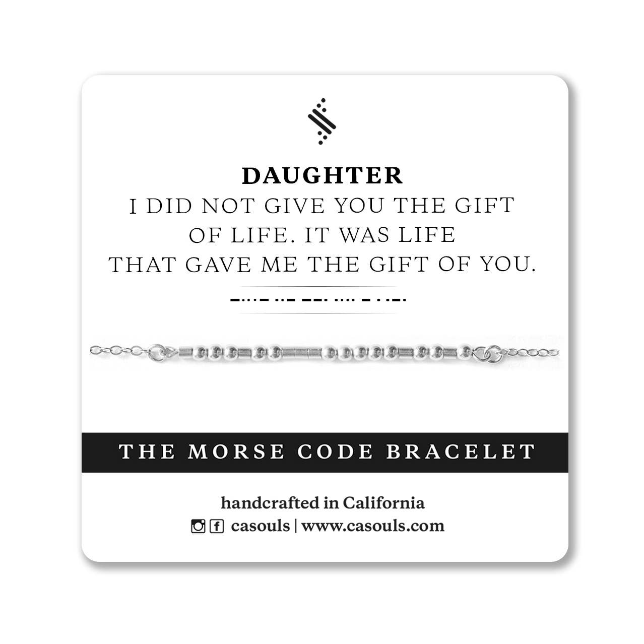 CA Souls - Wholesale Link & Chain Bracelet - "Daughter" Bracelet5