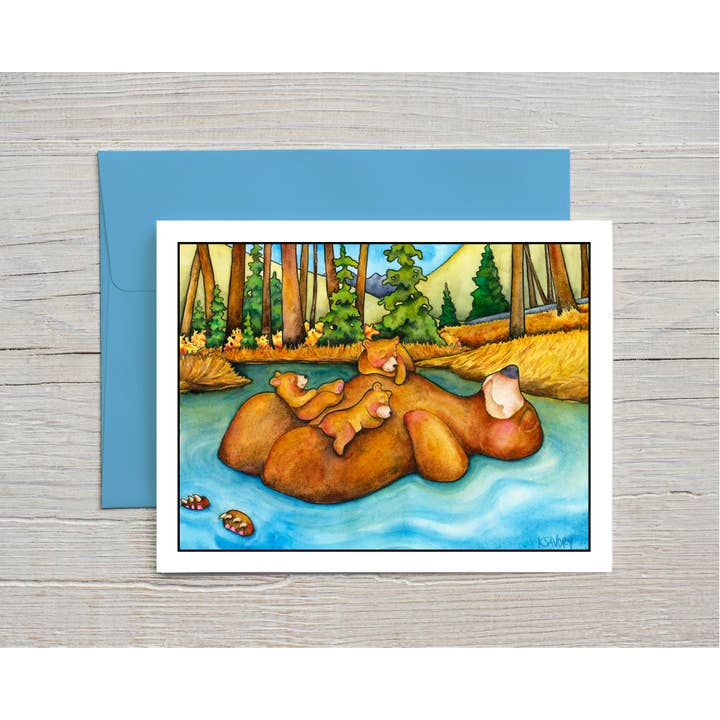 Long Summer Days Notecard for wholesale by Simply Savory Art