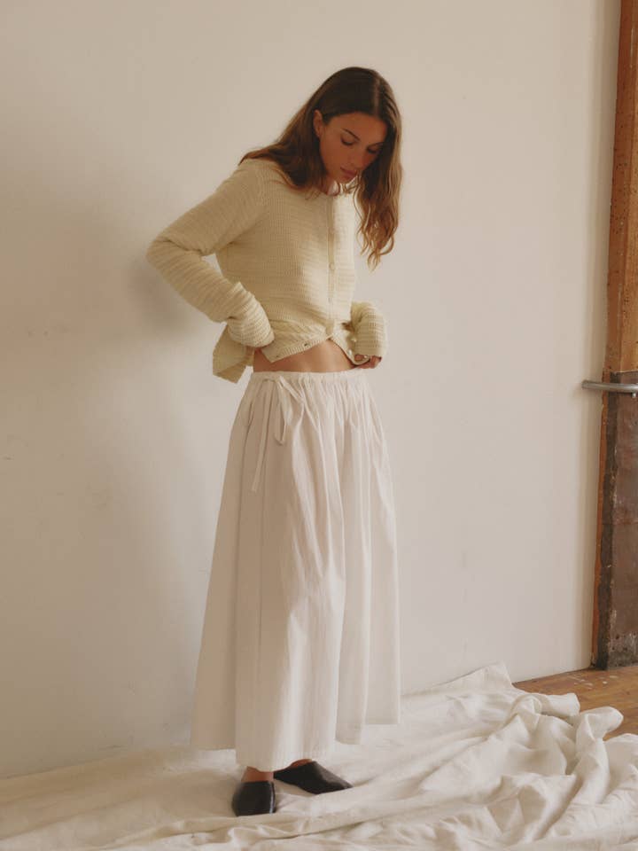 Kiana Nederdel | Mellemlang Nederdel med Bindebånd i Siden for engroshandel hos MOD REF