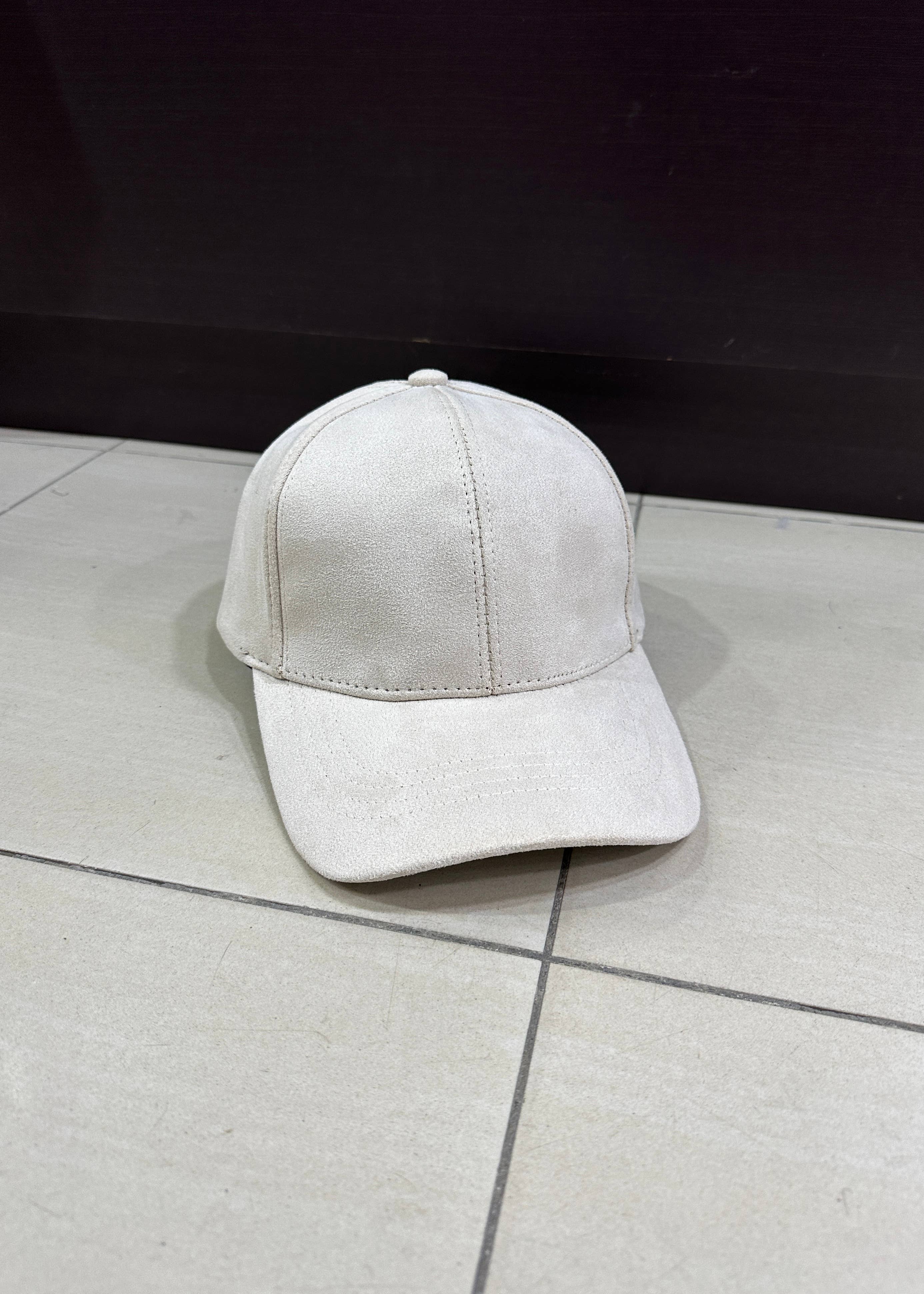 JULIA PARIS - Wholesale Baseball Cap - Women's - Suede effect cap0