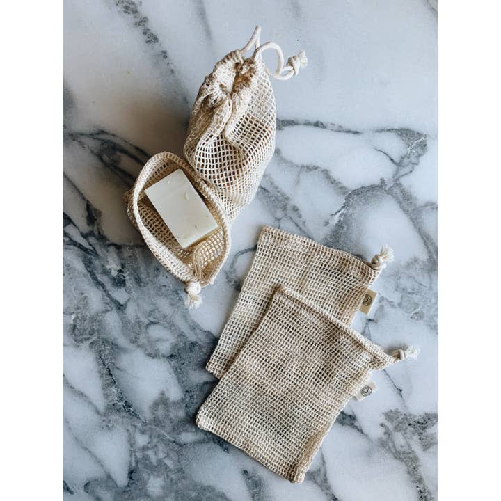 Essence of Life Organics – Bolsa/saco de sabão por atacado – Saco protetor de sabão 100% biodegradável2