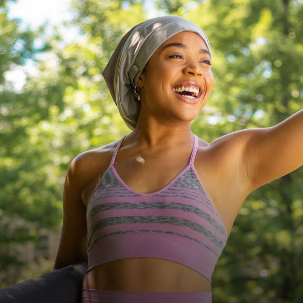 Hairbrella - Wholesale Raincoat - Women's - Hairbrella Lite Satin-Lined Rain Hat18