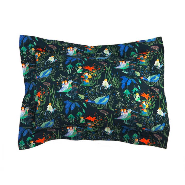 LUCIOLES pillow case color Night for wholesale by Little Cabari