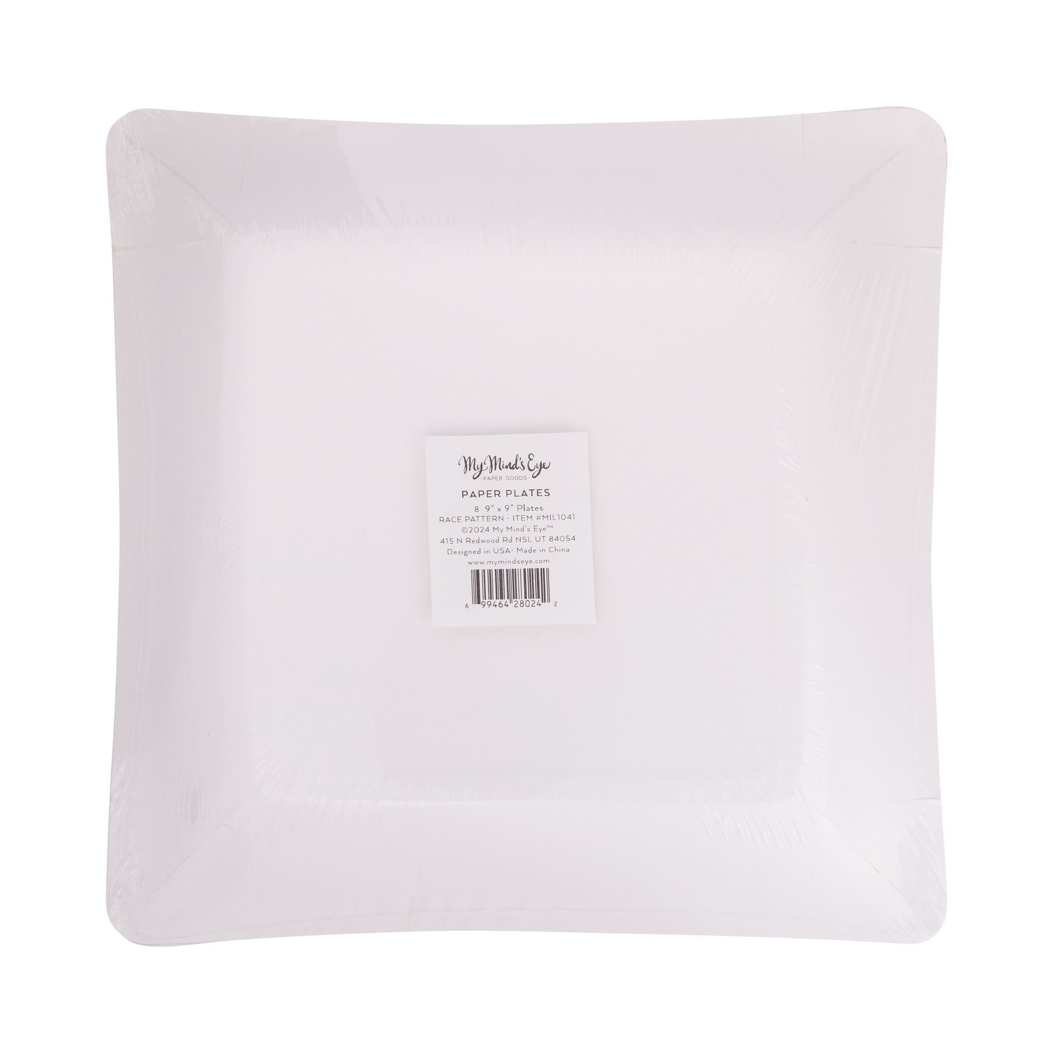 My Mind’s Eye – wholesale Disposable plate – MIL1041 - Miles per Hour - Race Pattern Plate11