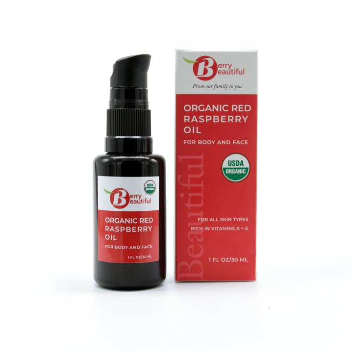 Berry Beautiful – wholesale Facial oil – Certified Organic Red Raspberry Oil