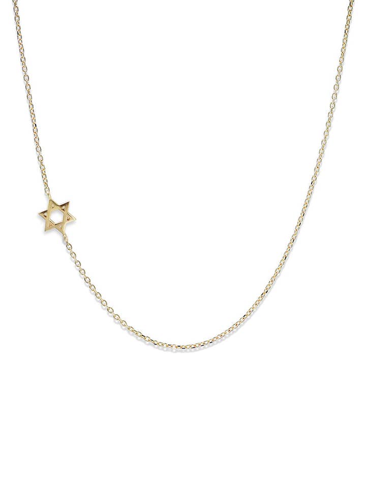 Love Letter Classic Star of David Necklace for wholesale by ANZIE