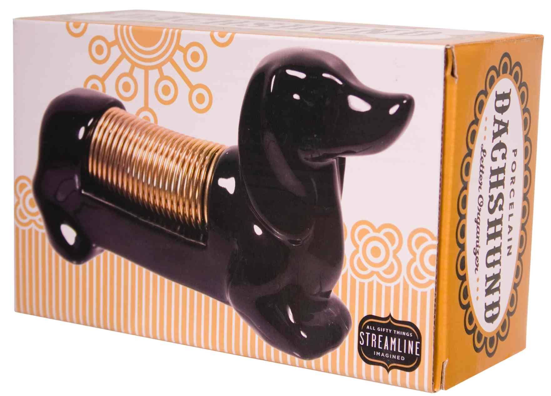 Streamline - Wholesale Decorative Tabletop Object - Dachshund Letter Organizer2