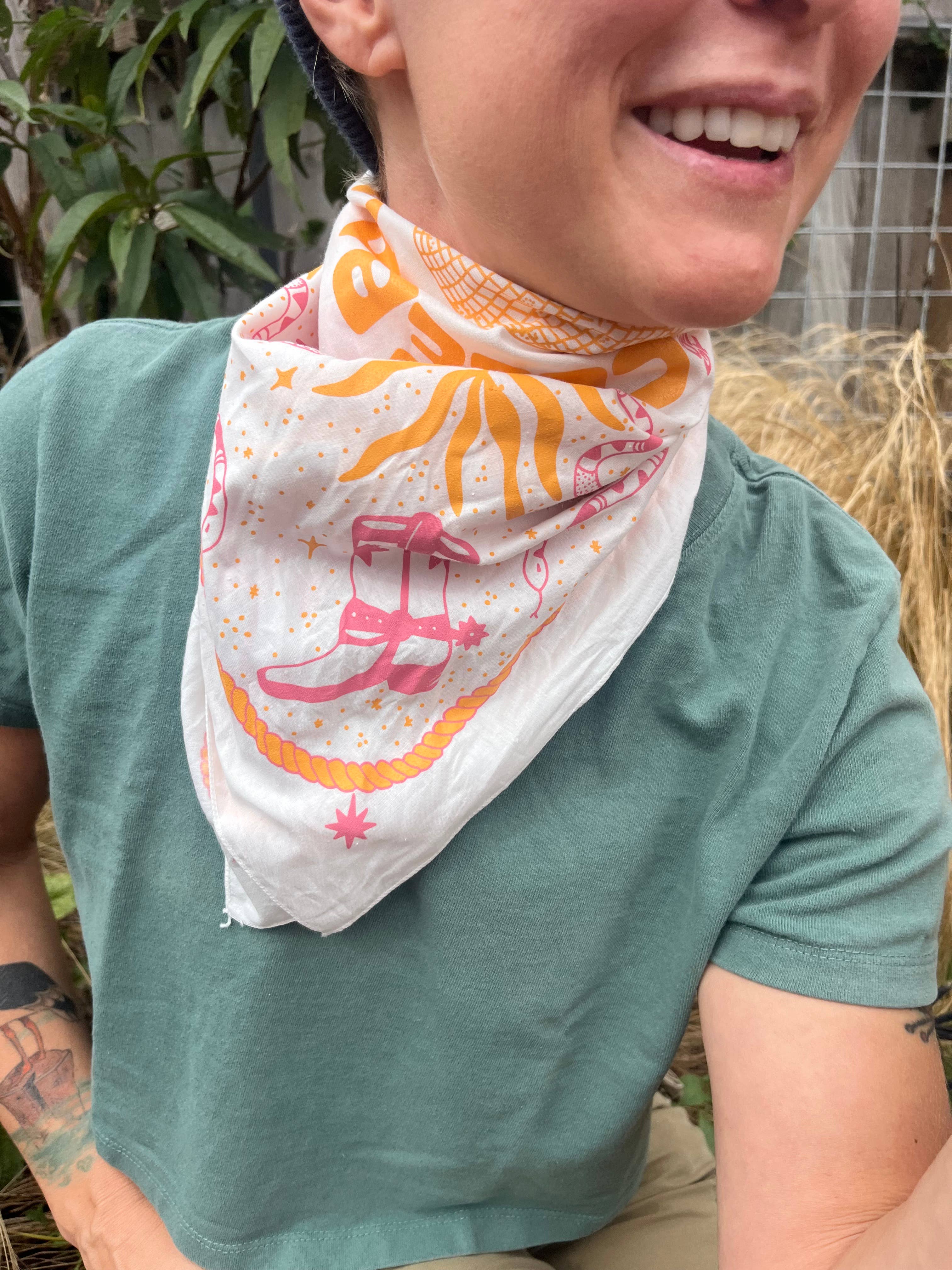 Pen+Pine - Wholesale Bandana - Women's - Desert Party Bandana3