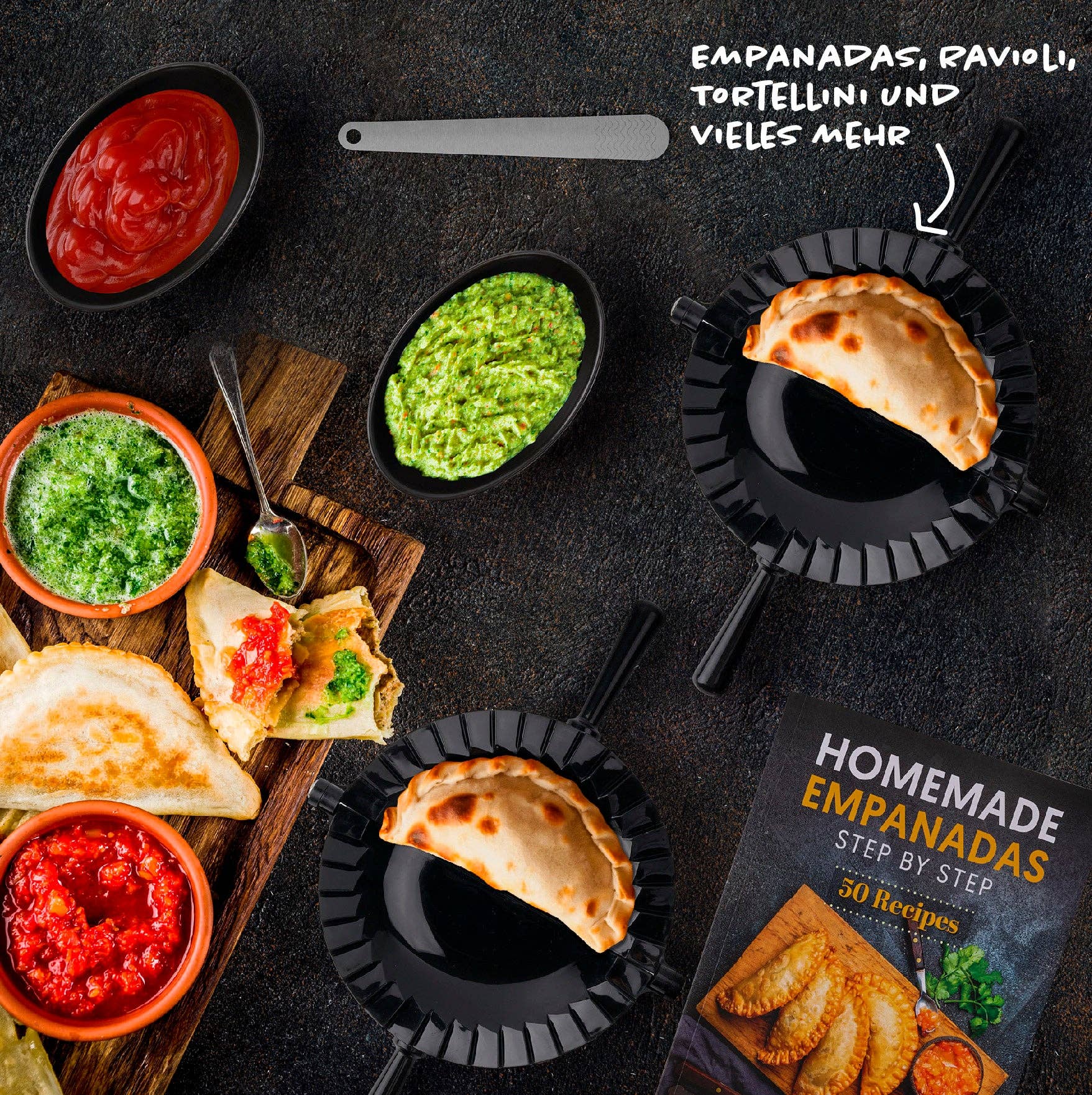 Sayano Deutschland GmbH - Wholesale Kitchen Tool/Gadget - Empanada Maker Set1