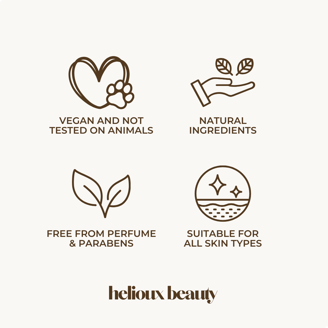 HELIOUX BEAUTY - Wholesale Self-Tanner - Self Tanner Mousse Transparent | Clear Glow Medium4