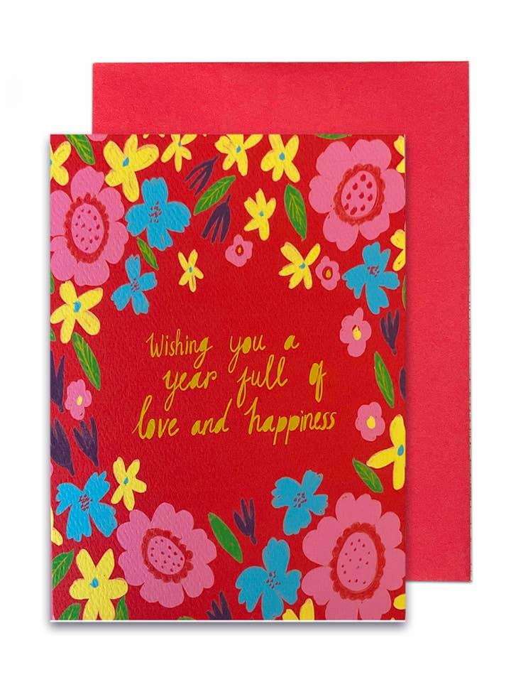 TARJETA NAVIDEÑA - Flores de invierno para venta al por mayor de LadooLadoo