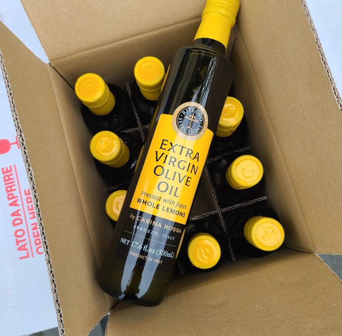 RITROVO - Wholesale Olive Oil - Casina Rossa Sicilian Lemon Infused EVOO2