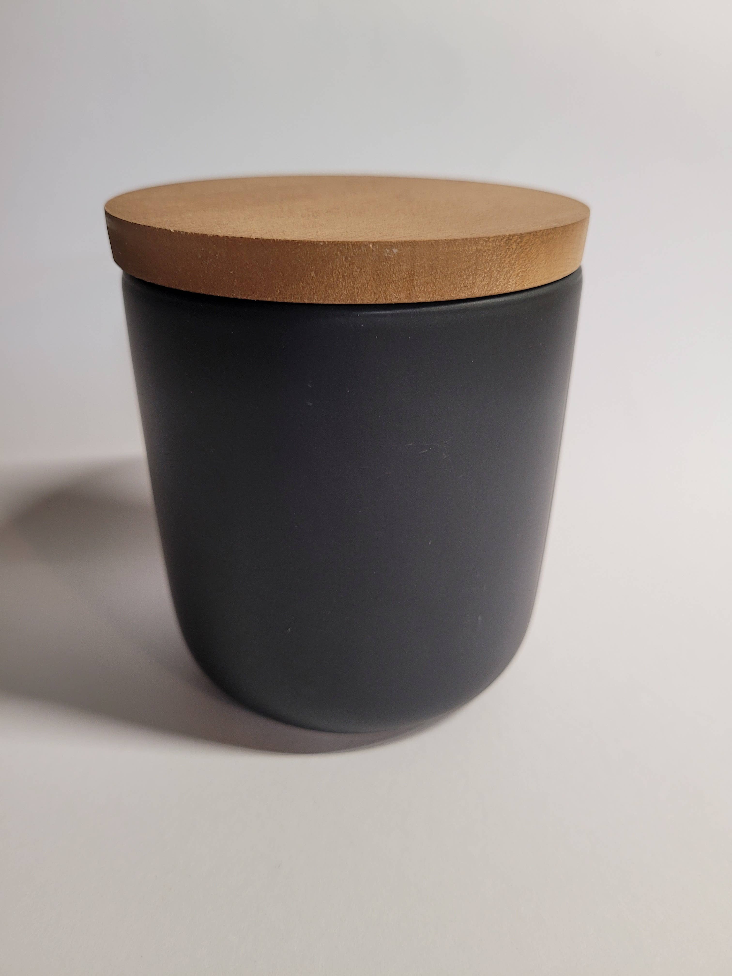 Stephanie Henry Candle Company - Wholesale Jar/Filled Candle - Soy Wax Candle, Ceramic Tumbler, Wood Lid, Multiple Scents2