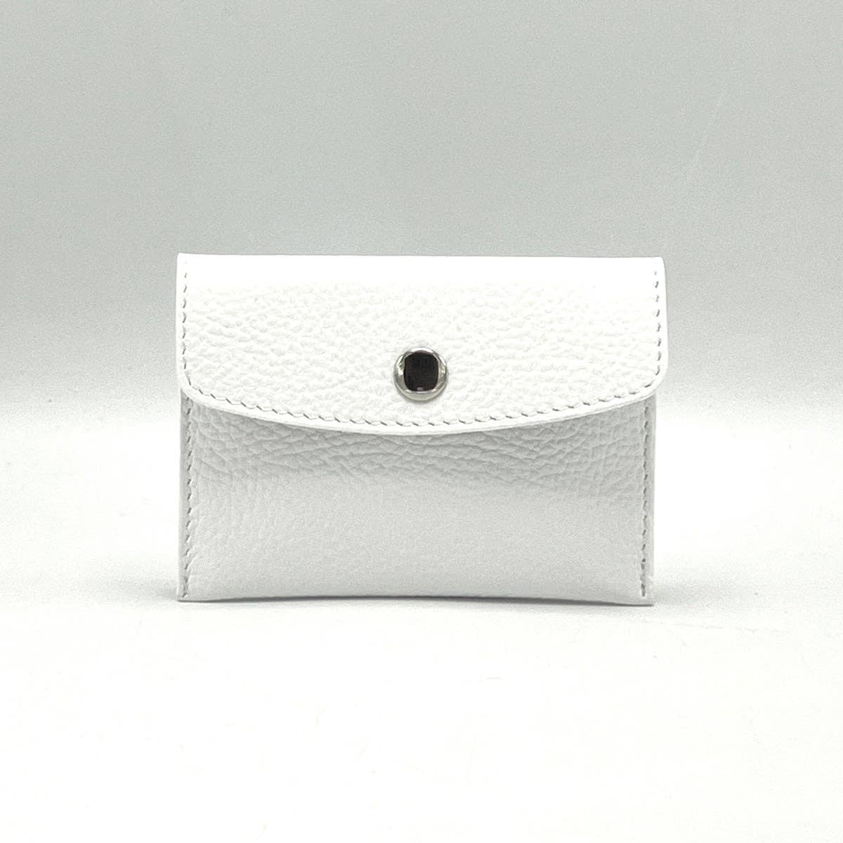 Suie Valentini srl - Vente Porte-monnaie – femme - Porte-monnaie en cuir véritable, Made in Italy, art. PO020