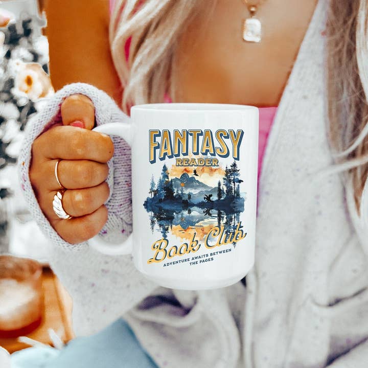 Fantasy Reader Book Club Mug for wholesale by Parchment & Parcel