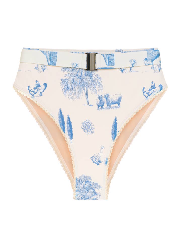 Toile De Juoy Luxe Belted Bottoms for wholesale by Kingdom And State