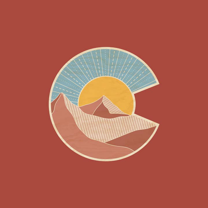 Snow Business USA - Wholesale Sticker - Colorado C Sticker5