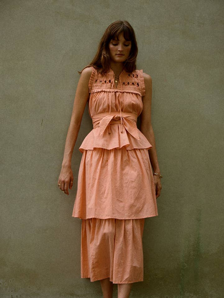 Self Contrast – Großhandel Kleid – Damen – Lucille Maxikleid1