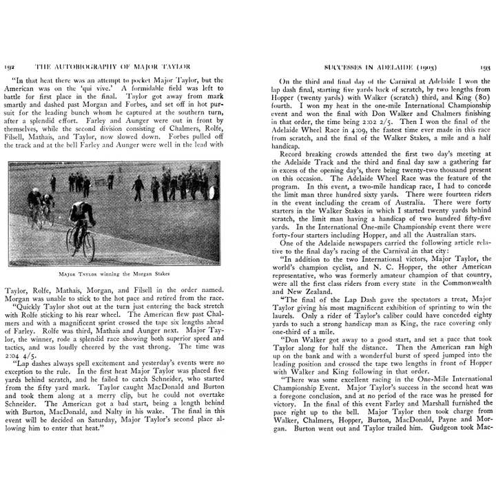 Microcosm Publishing & Distribution – Engroshandel Biografi og erindringer – Hurtigste cykelrytter i verden: Marshall „Major“ Taylor6