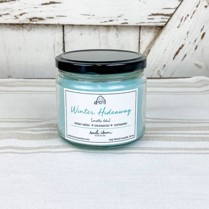 Rustic Charm Candles - Wholesale Jar/Filled Candle - Winter Hideaway Candle3