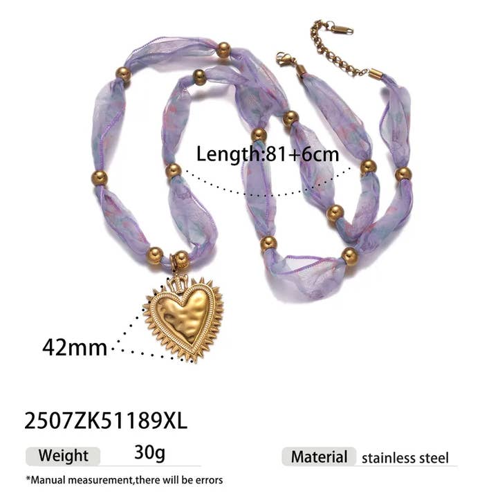 Sweet Cherry Sky - Wholesale Pendant/Charm Necklace - Bandana Necklace with Charm Pendants Jewelry10