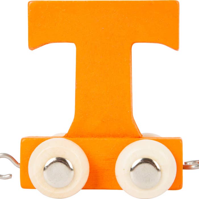 Coloured Letter Train T for wholesale by small foot