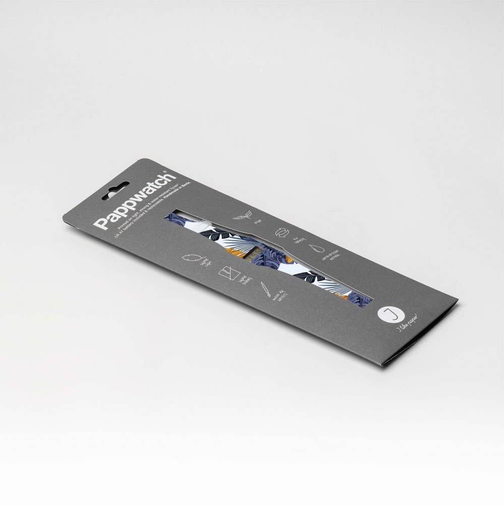 I Like Paper – wholesale Armbandsur - Unisex – BLUPALMGOLD Tyvek® Pappwatch3