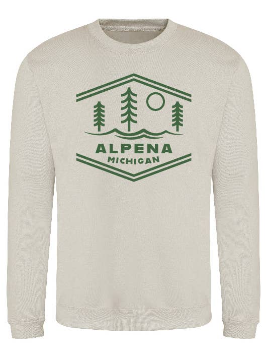 Lake Scene Crew (Customize) for wholesale by True North Threads