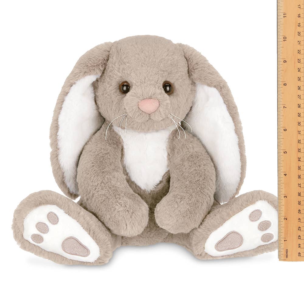 Bearington Collection - Wholesale Stuffed/Plush Toy - Kids & Baby - Boomer the Taupe & White Bunny2