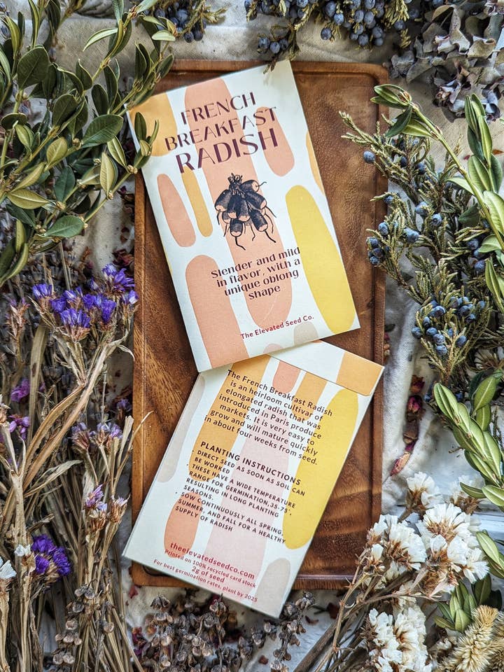 Radish Seeds- French Breakfast for wholesale by The Elevated Seed Co.