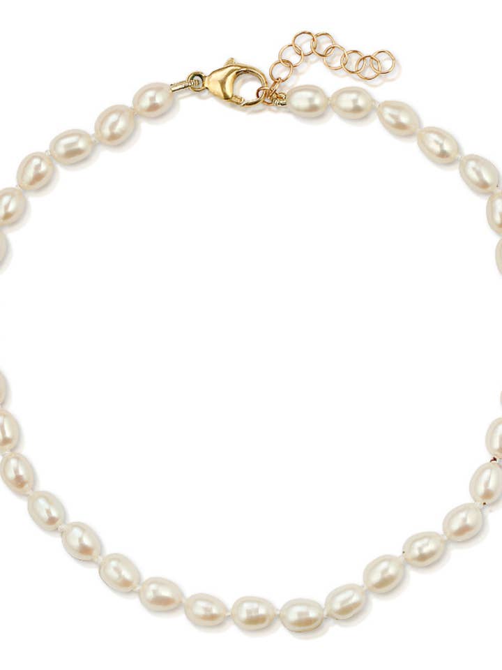 Olivia Pearl Anklet for wholesale by NAiiA