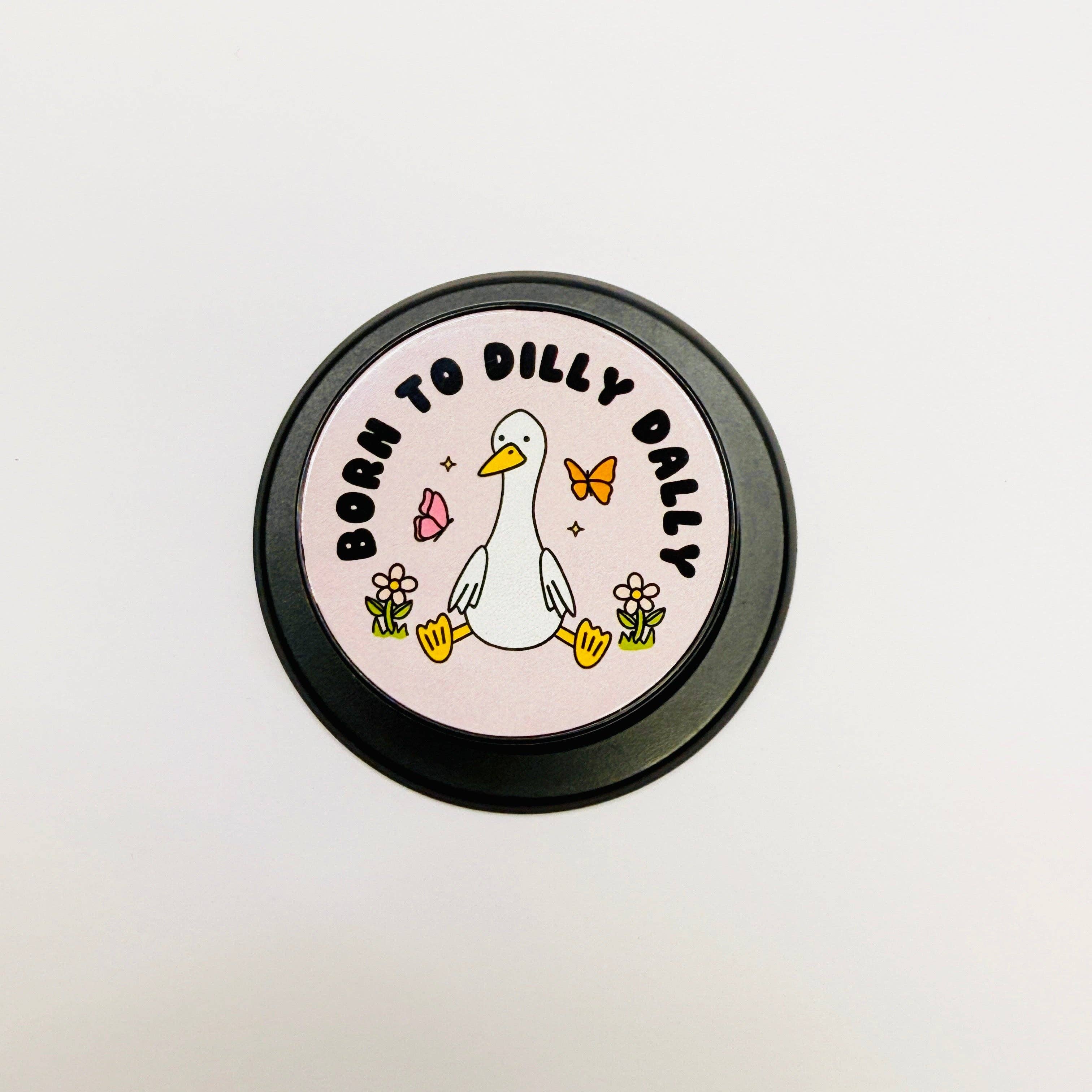 Sonny Rising - Vendita all'ingrosso Impugnatura per smartphone - Impugnatura per Telefono MagSafe, Nato per Perdere Tempo1