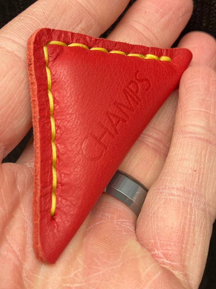 KC "Champs" Finger Football for wholesale by Madison Street Leather