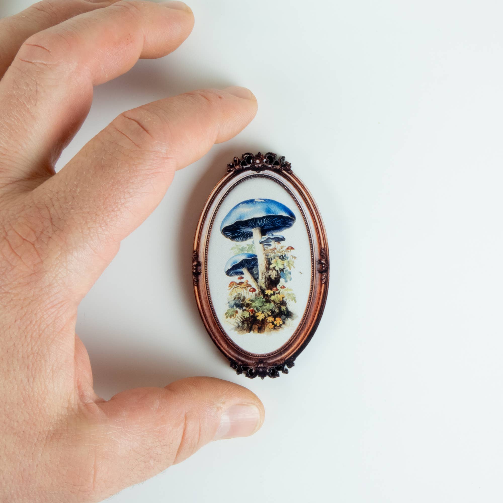Standish House - Vente Aimants - Aimants avec champignons, effet 3D encadré, cadres vintage5
