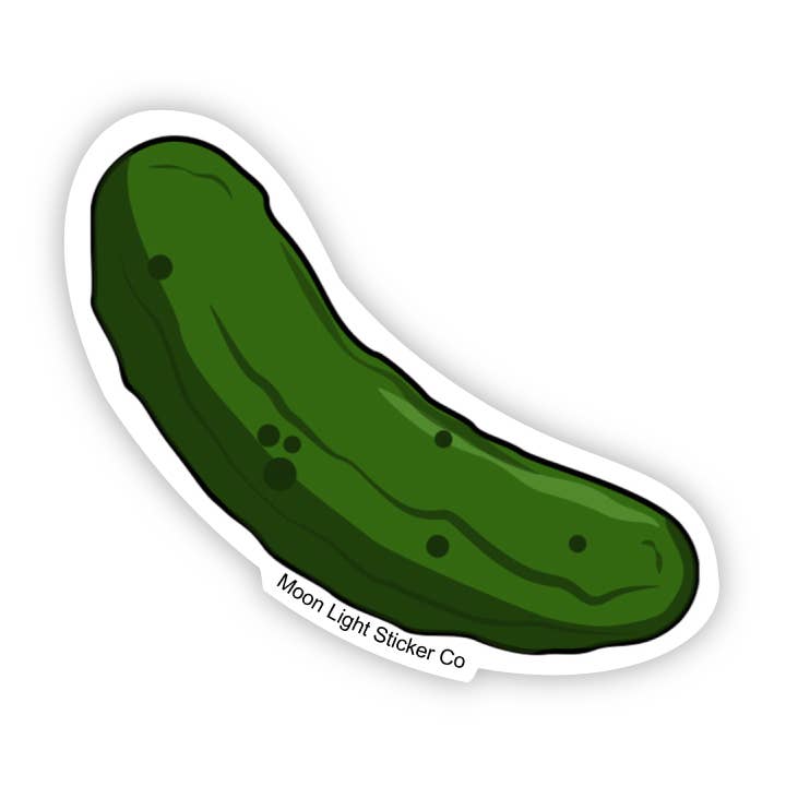 Pickle Sticker for wholesale by Moon Light Sticker Co